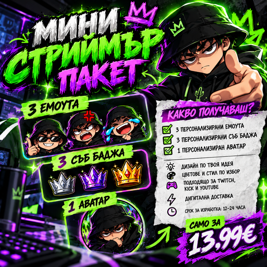 Мини Стриймър Пакет | AfterFrame